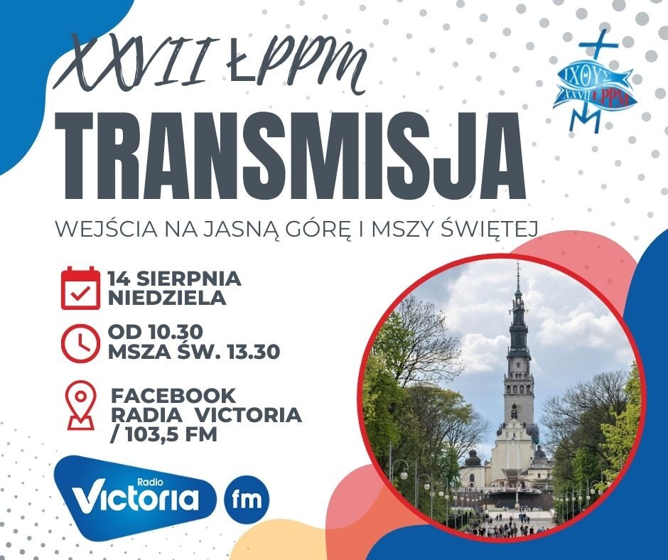 Bądź na bieżąco! Jasna Góra w Twoim domu :)