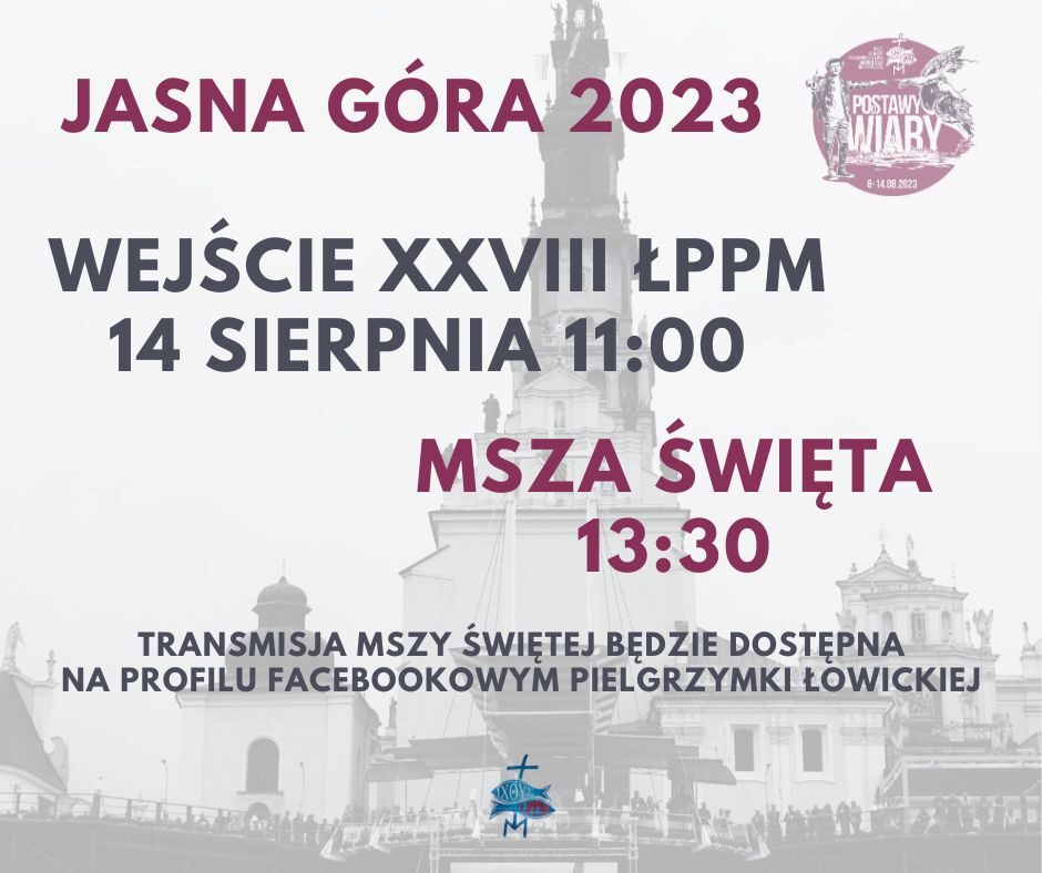 Duchowo lub fizycznie – bądź z nami!