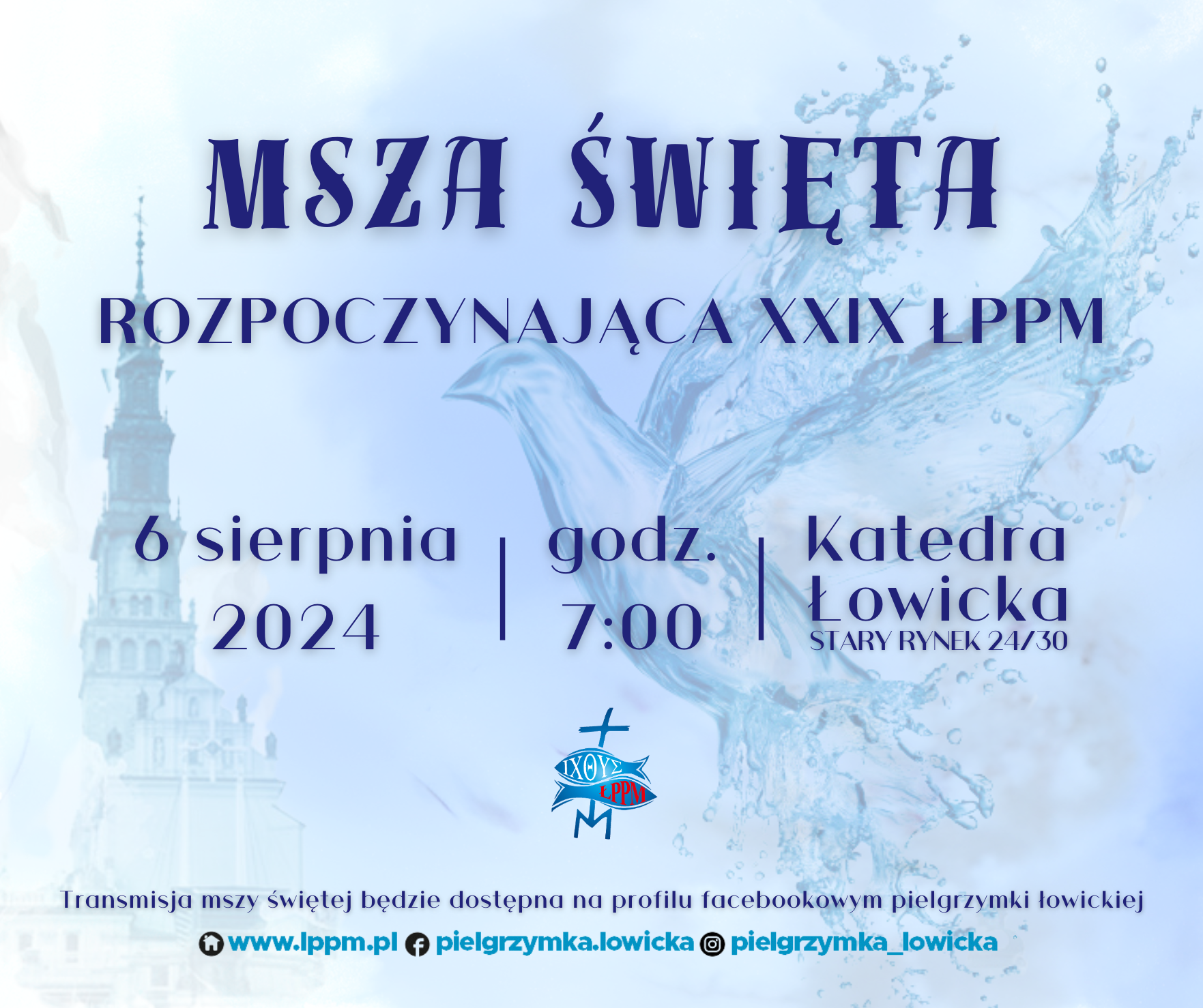 Widzimy się już we wtorek! Zacznijmy od modlitwy